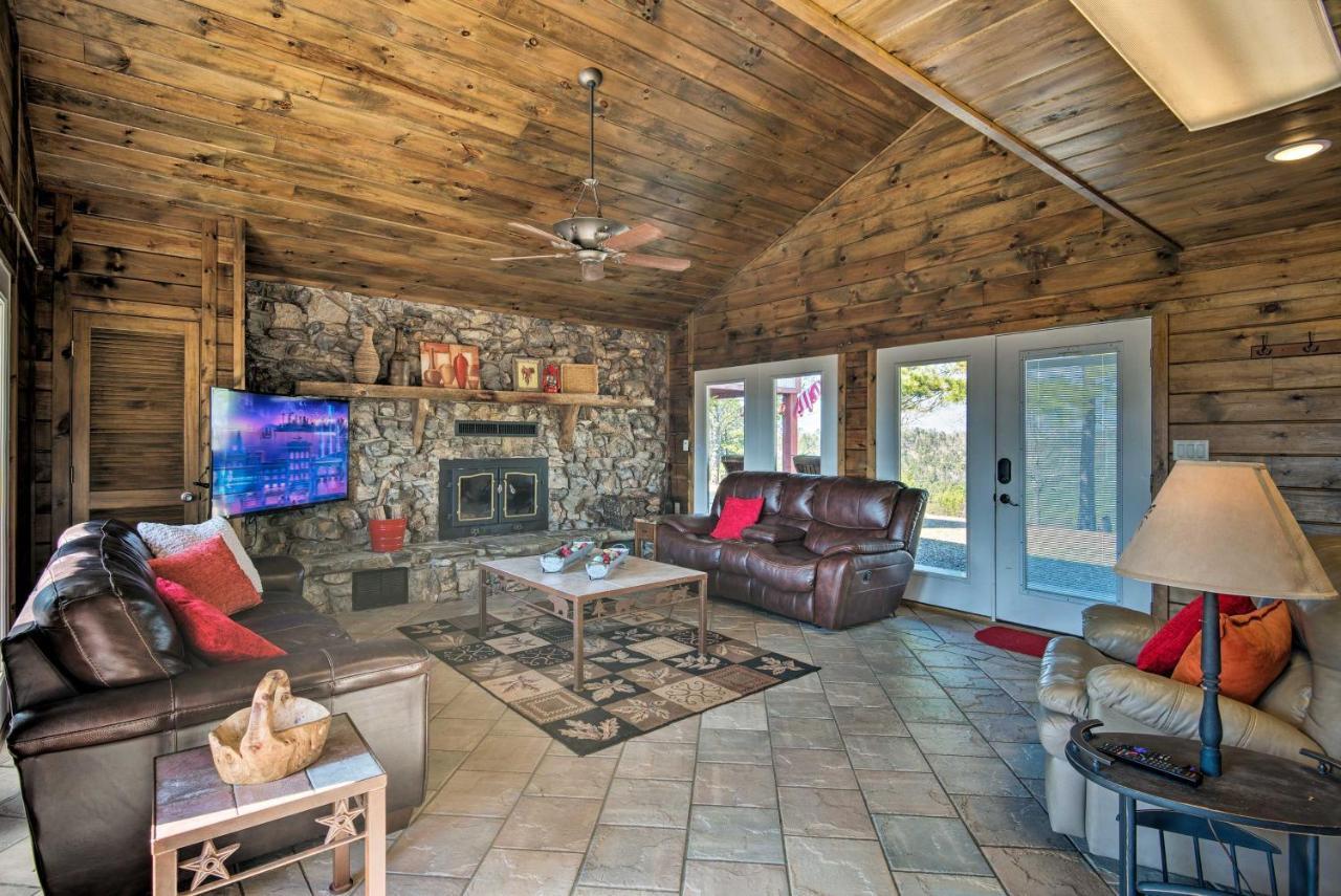 Broken Bow Mountaintop Home With Hot Tub! Exteriér fotografie