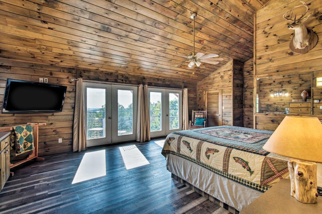 Broken Bow Mountaintop Home With Hot Tub! Exteriér fotografie
