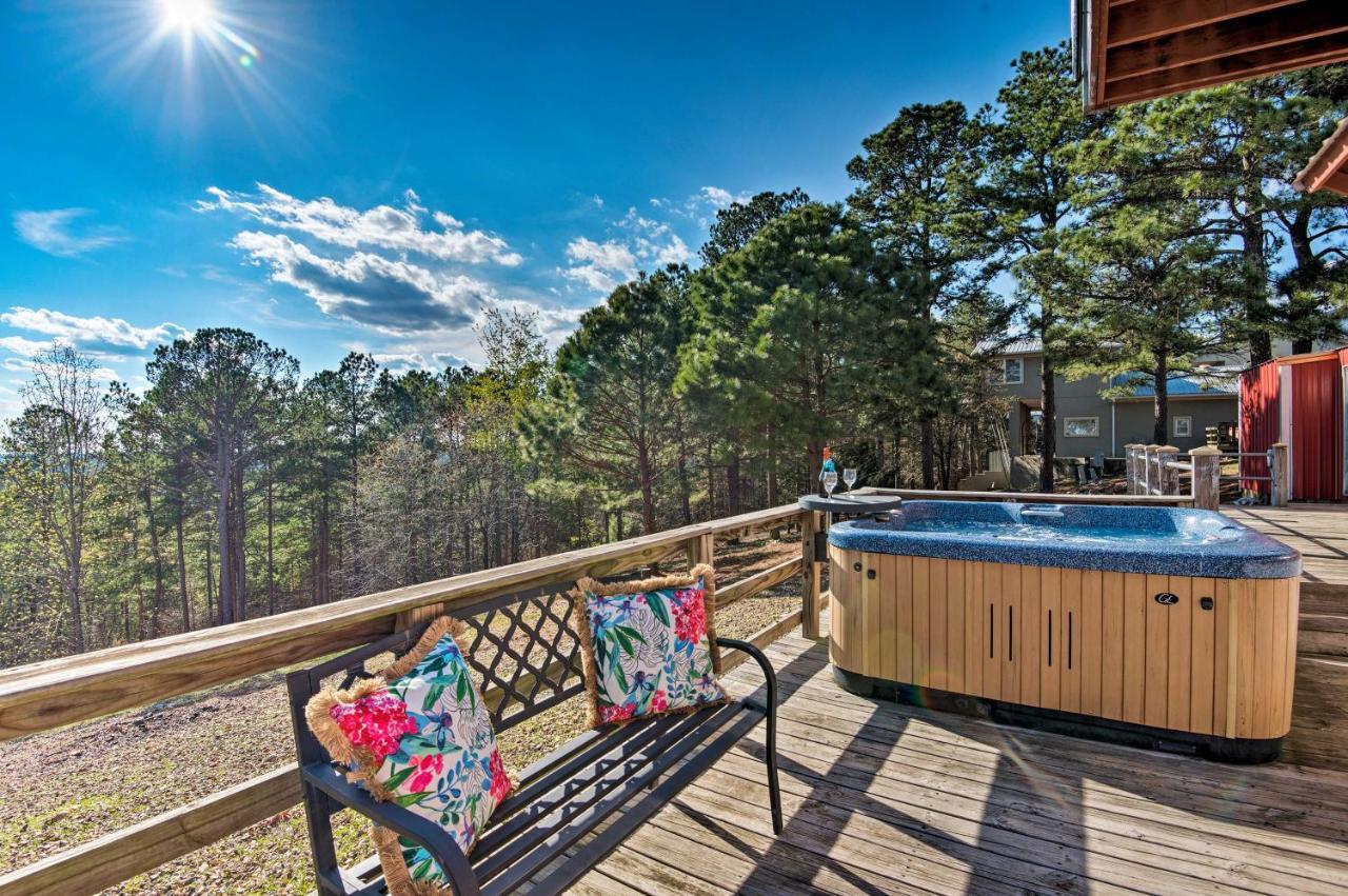 Broken Bow Mountaintop Home With Hot Tub! Exteriér fotografie
