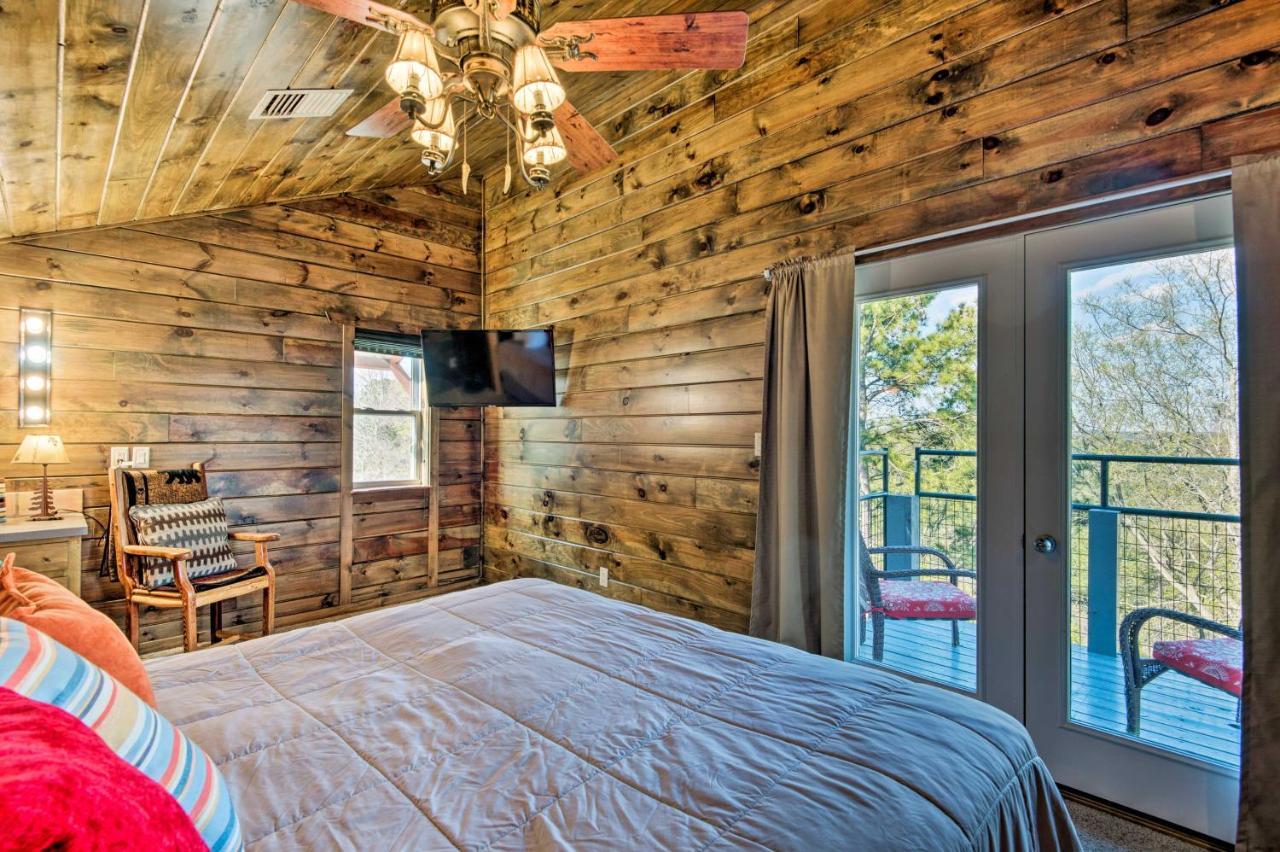 Broken Bow Mountaintop Home With Hot Tub! Exteriér fotografie